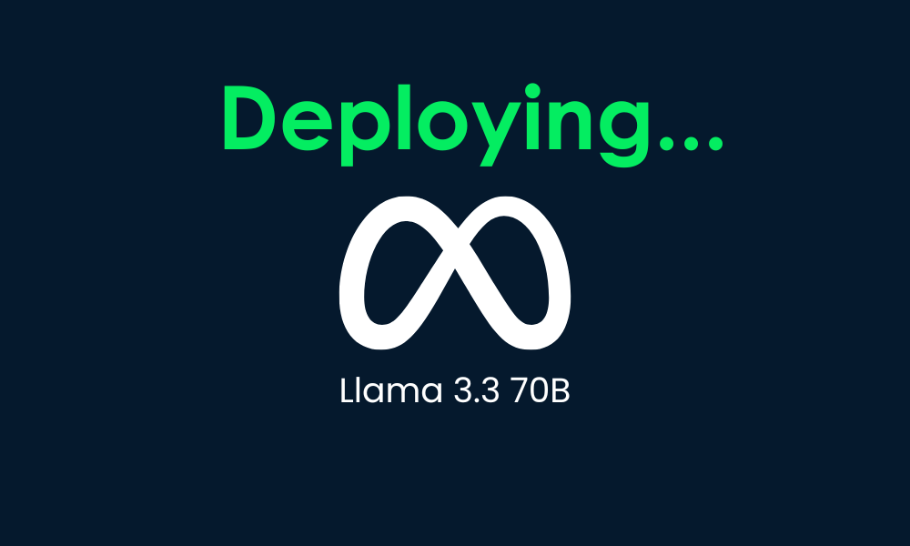 Einfache Anleitung zum Einsatz von Llama 3.3 70B in der Cloud.
