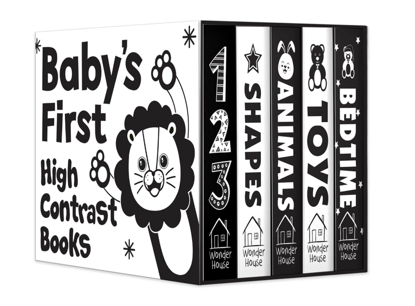 Baby's First High-Contrast Books: Boxed Set