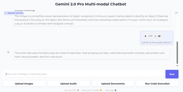 Uploading audio to Gemini 2.0
