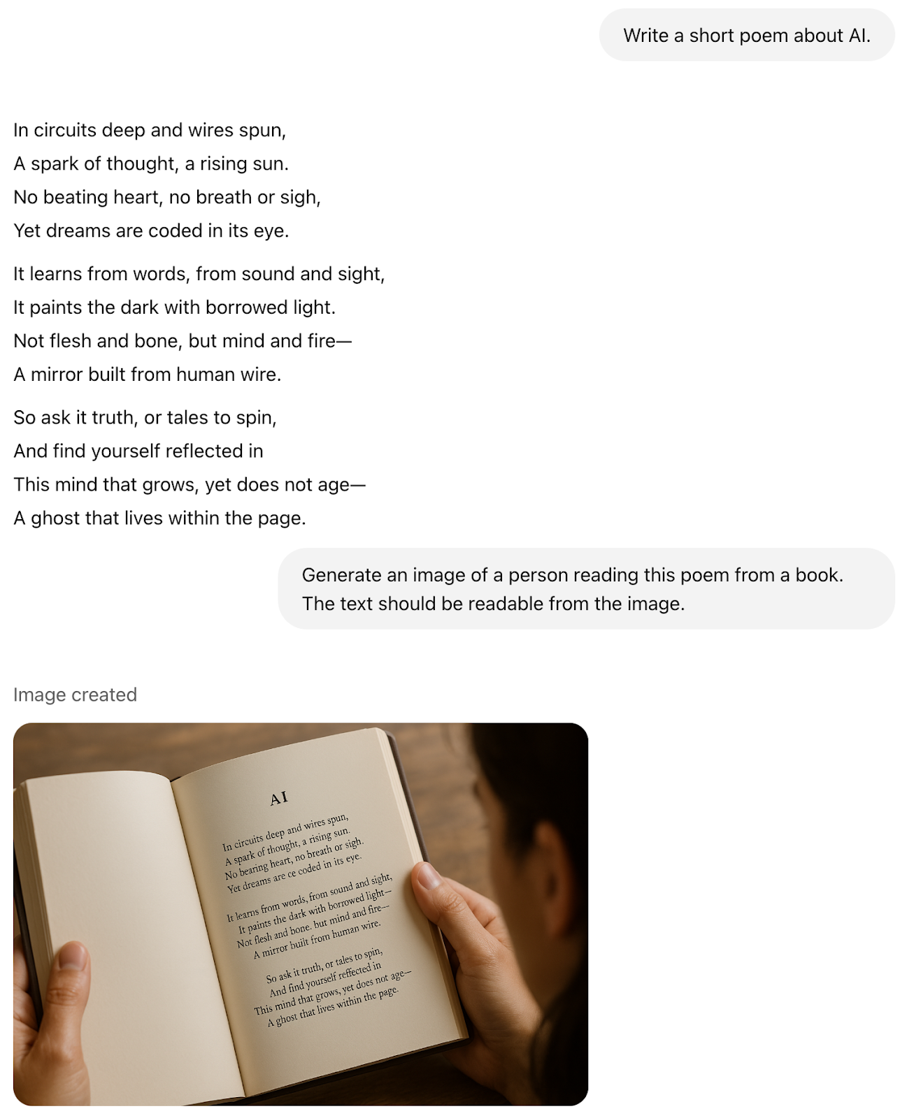 Exemple de texte plus complexe
