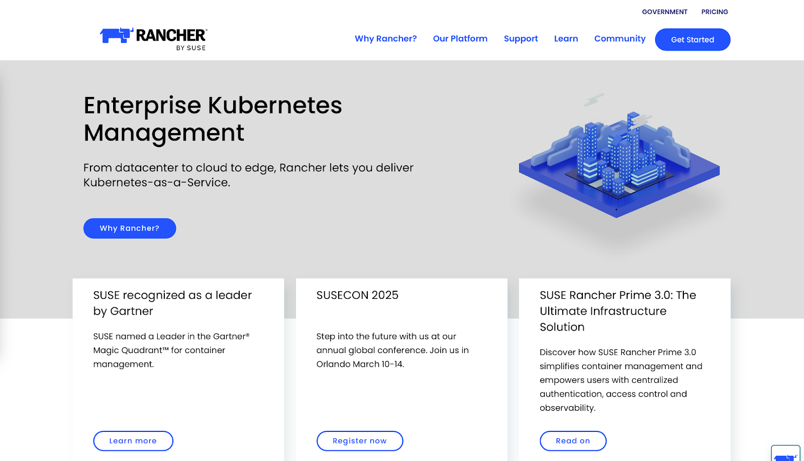 Bild 9 – Startseite von Rancher