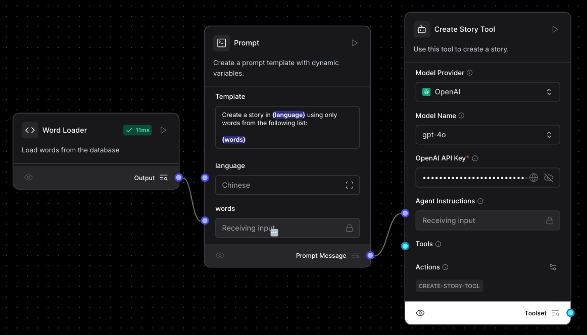 Story creator tool