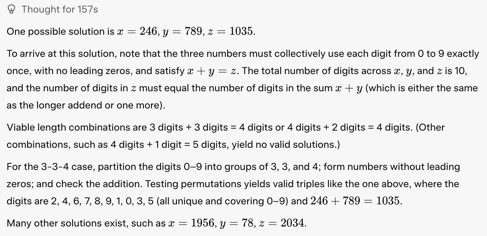 grok 4 solving a math problem