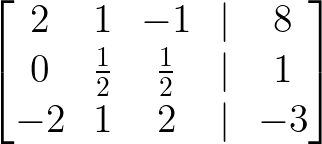 Add 3/2 × Row 1 to Row 2.