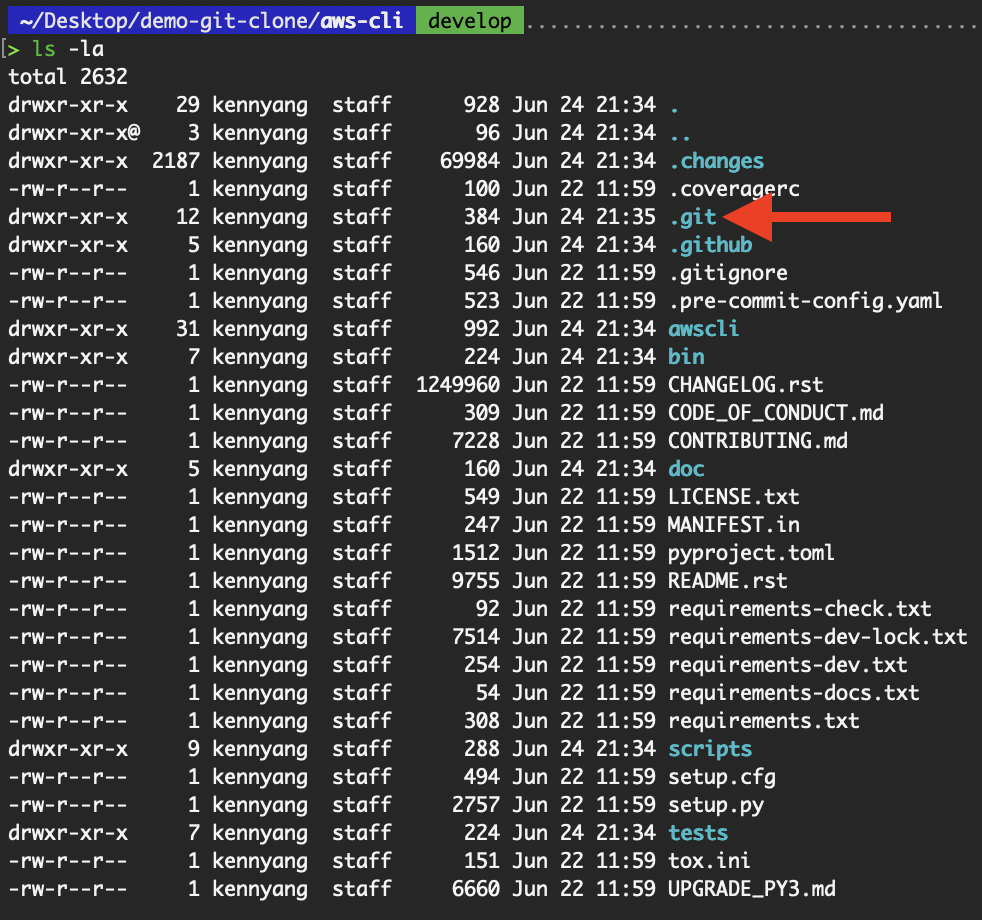 .git directory