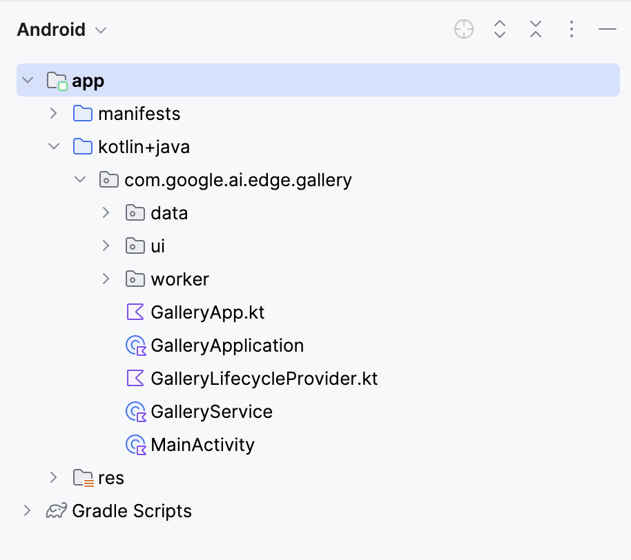 Android Studio Files