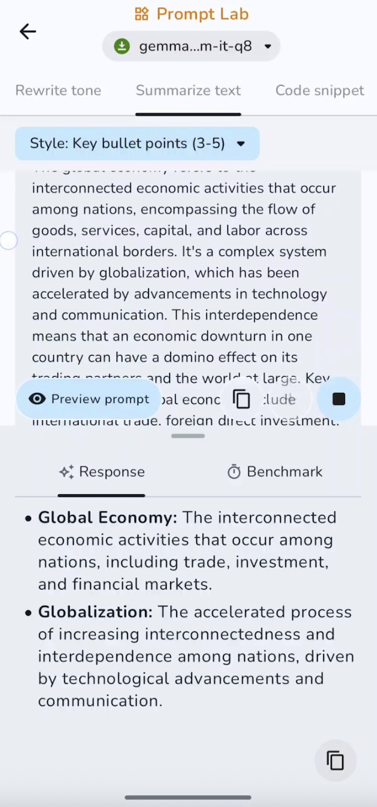 Exp 3: Summarize text