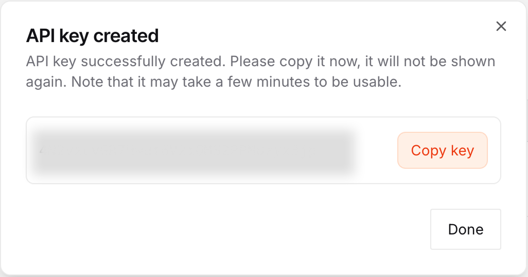 Creating an API key for using mistral OCR