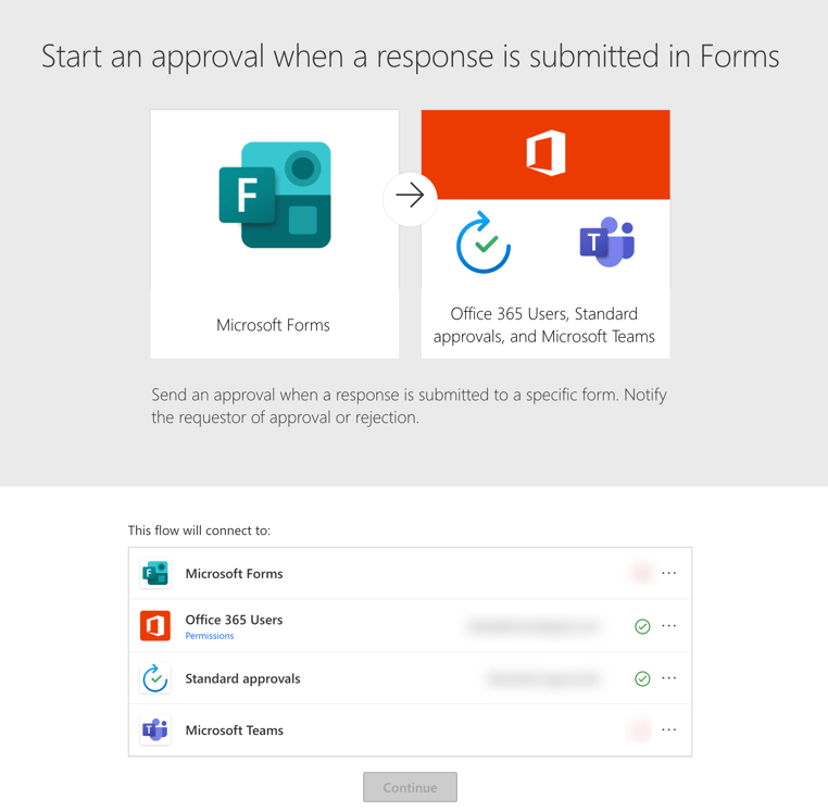 Approving a lead message flow in Power Automate