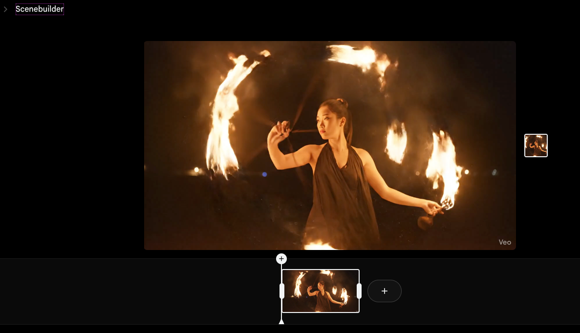 Accessing the scene builder.