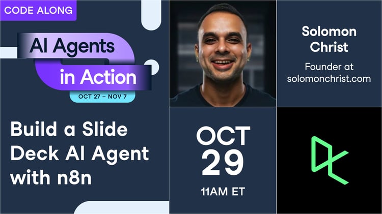 Build a Slide Deck AI Agent with n8n | DataCamp