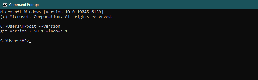Installing git