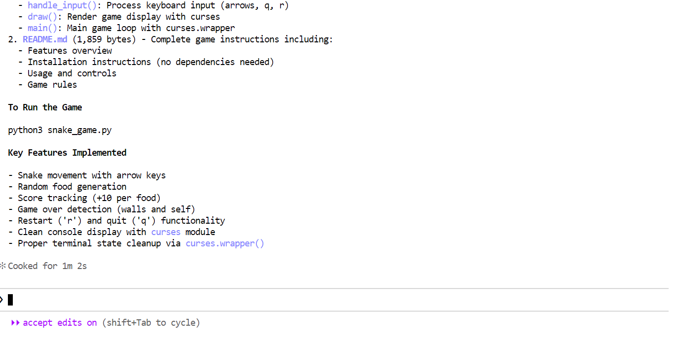 Project description and usage Guide in the Claude Code