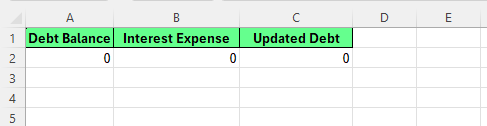 Intentional circular references in Excel.