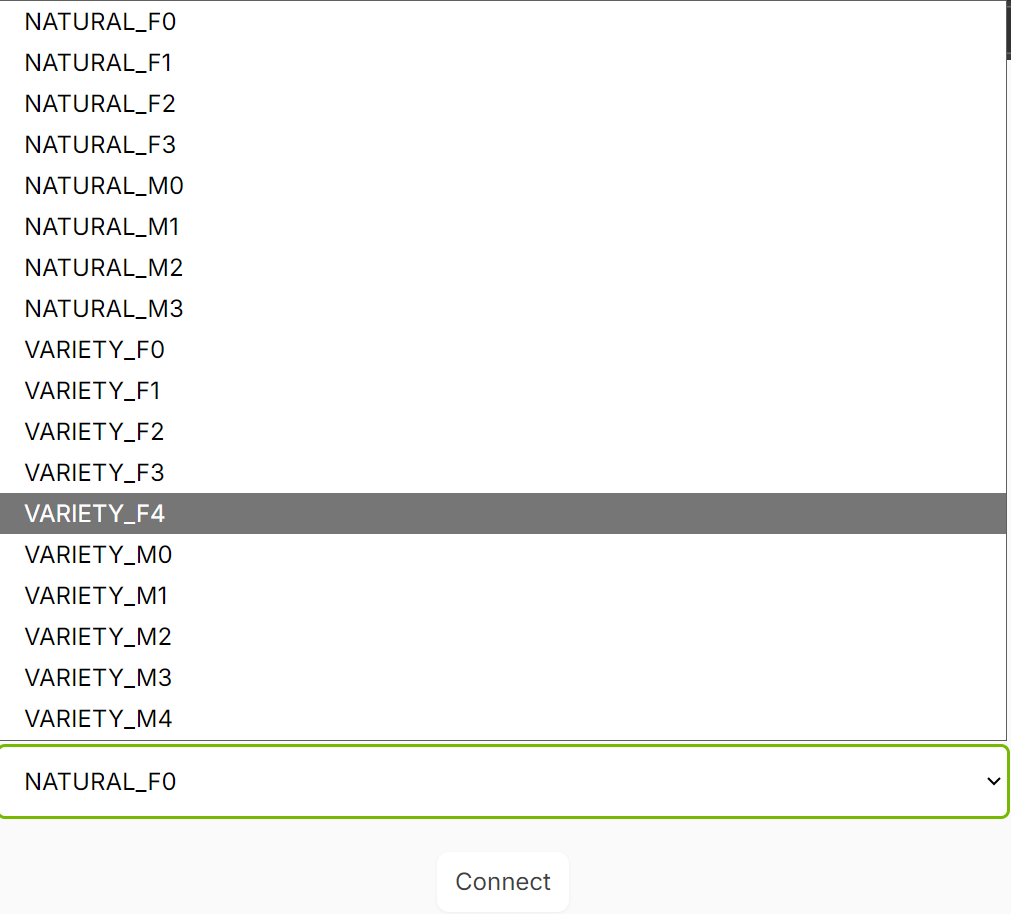 PersonaPlex WebUI Voice modules