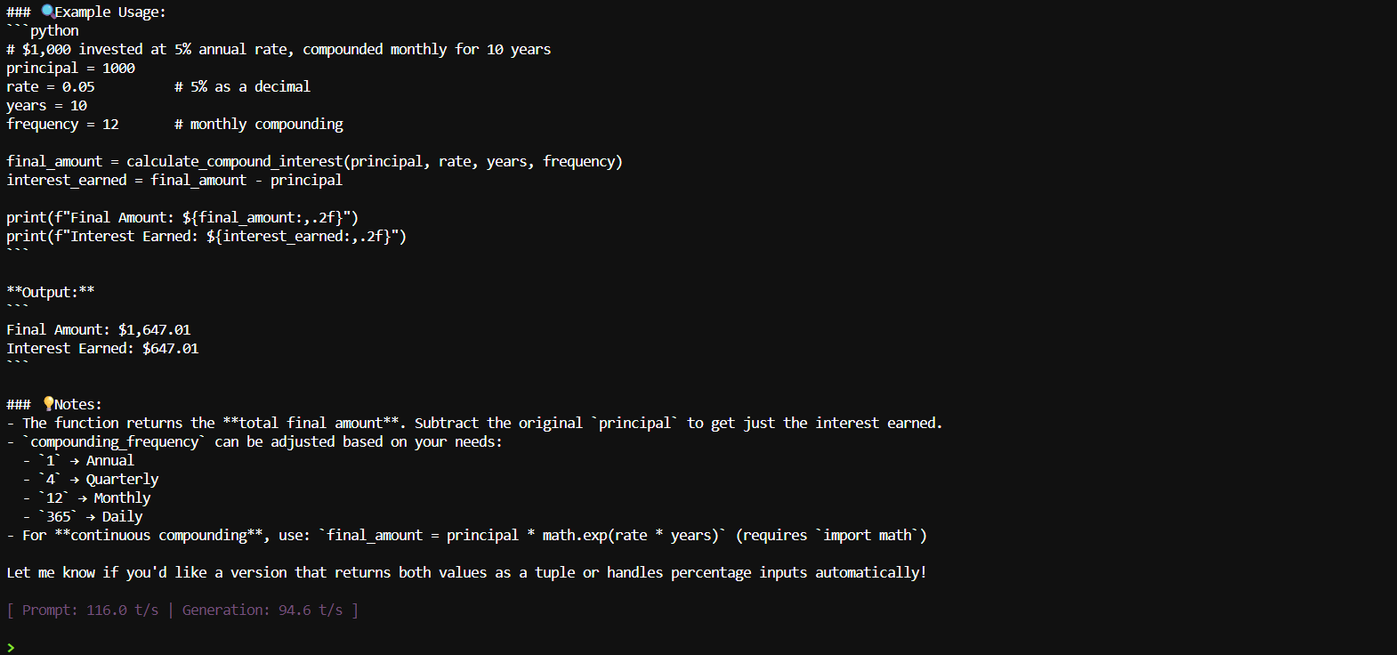 llama.cpp CLI running the  Bonsai-27B