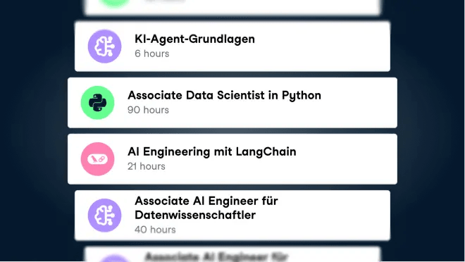 Screenshot der Campus-Benutzeroberfläche für einen Kurs