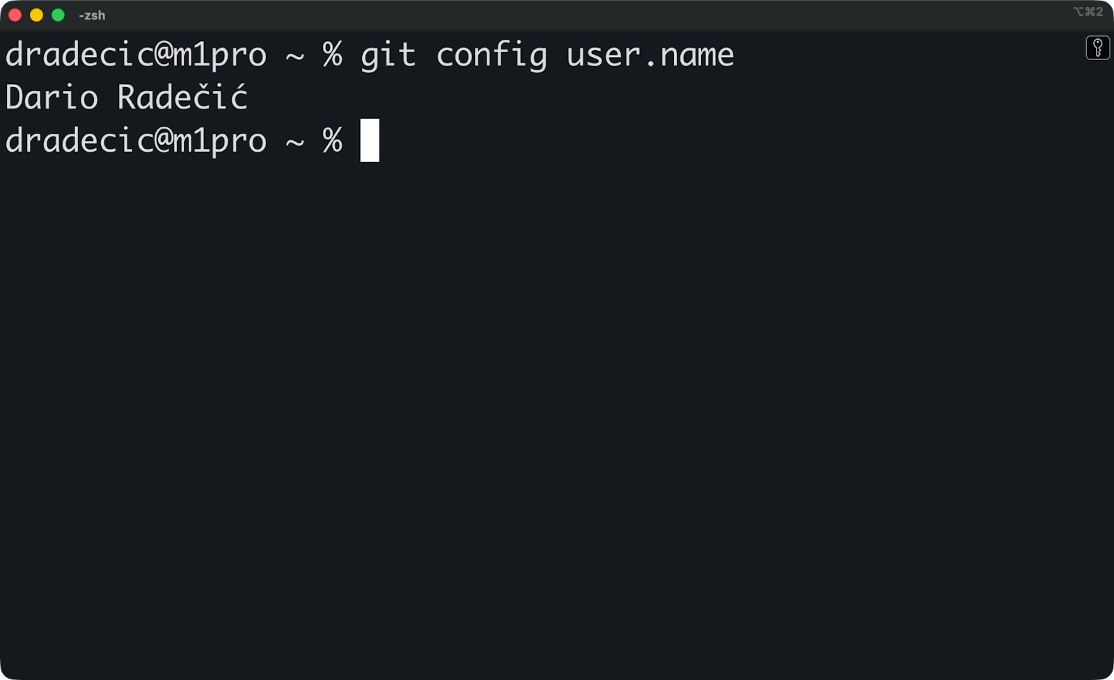 Image 1 - Git user.name configuration