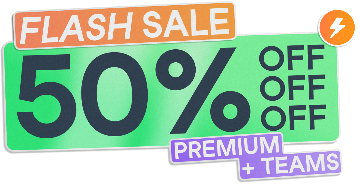 Promo Sale | 50% Off