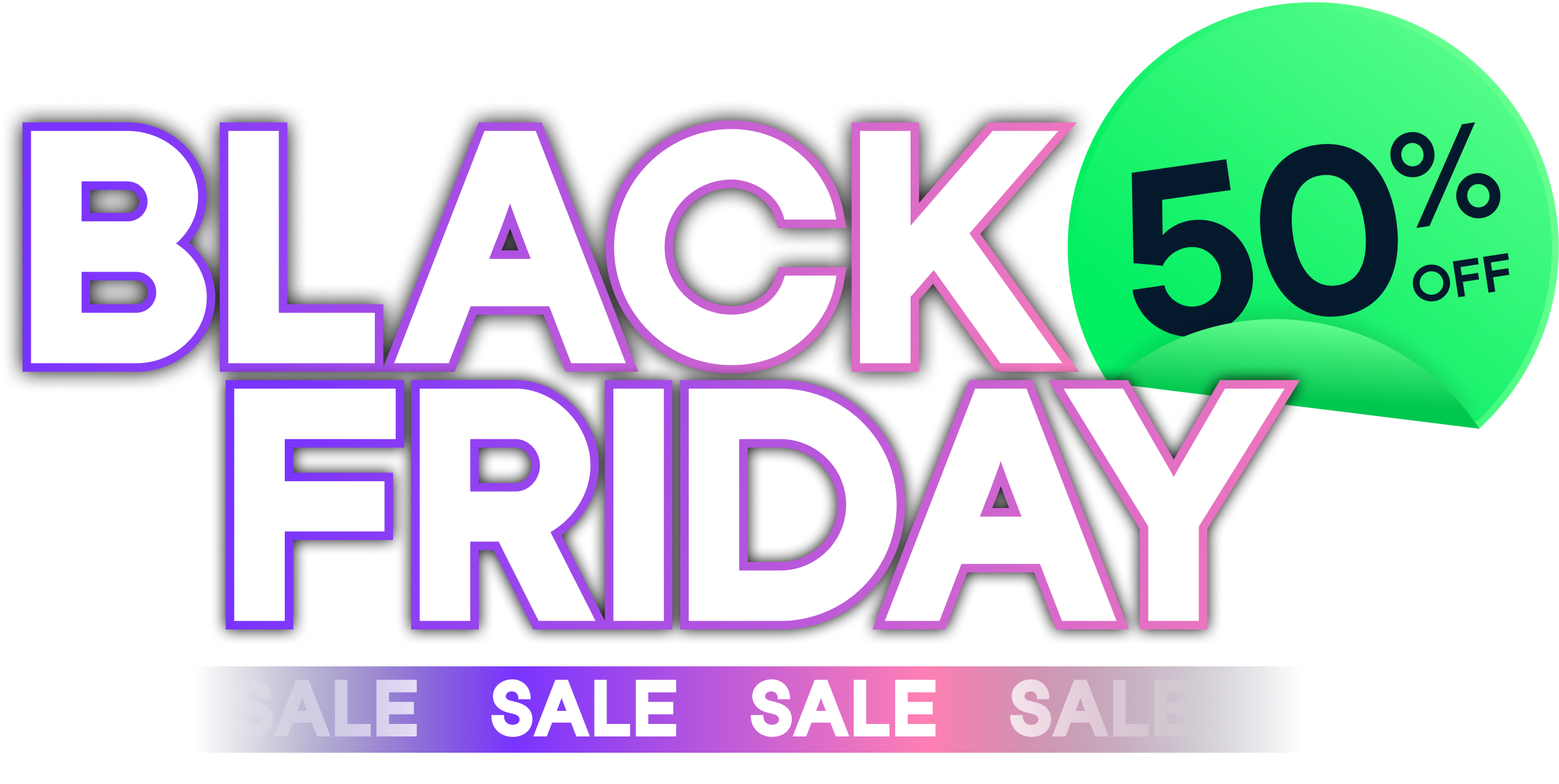 Black Friday Sale | 50% Off