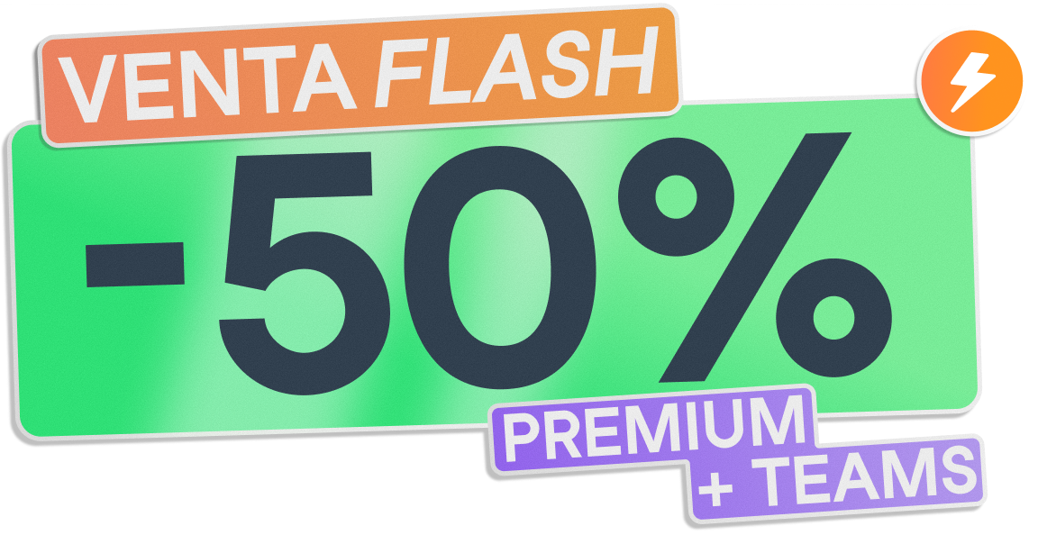 Promo | 50 % de descuento