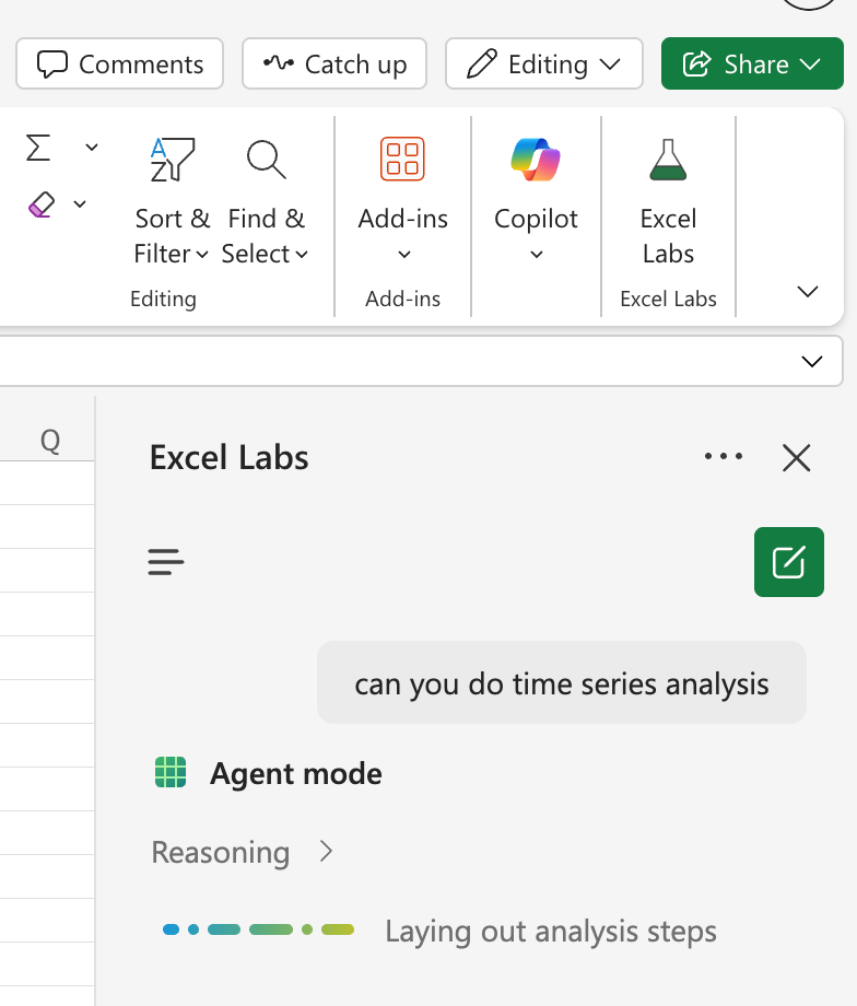 Hablar con el modo agente de Microsoft Copilot