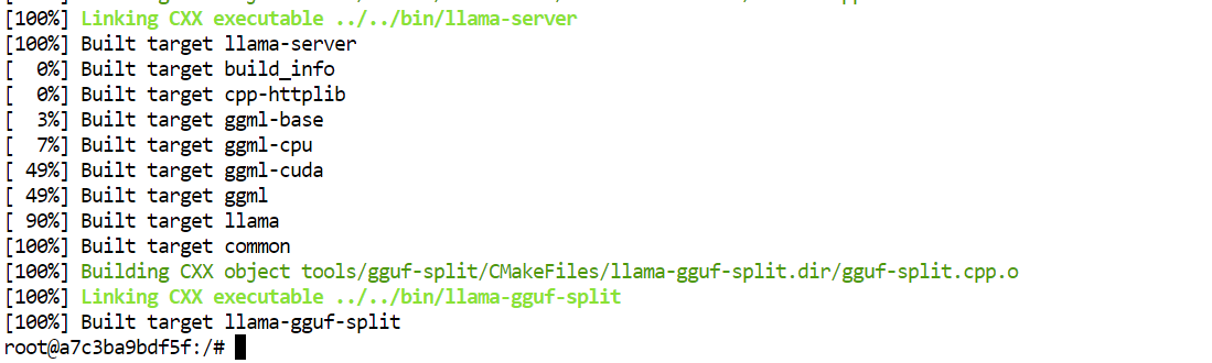 build llama.cpp with CUDA support