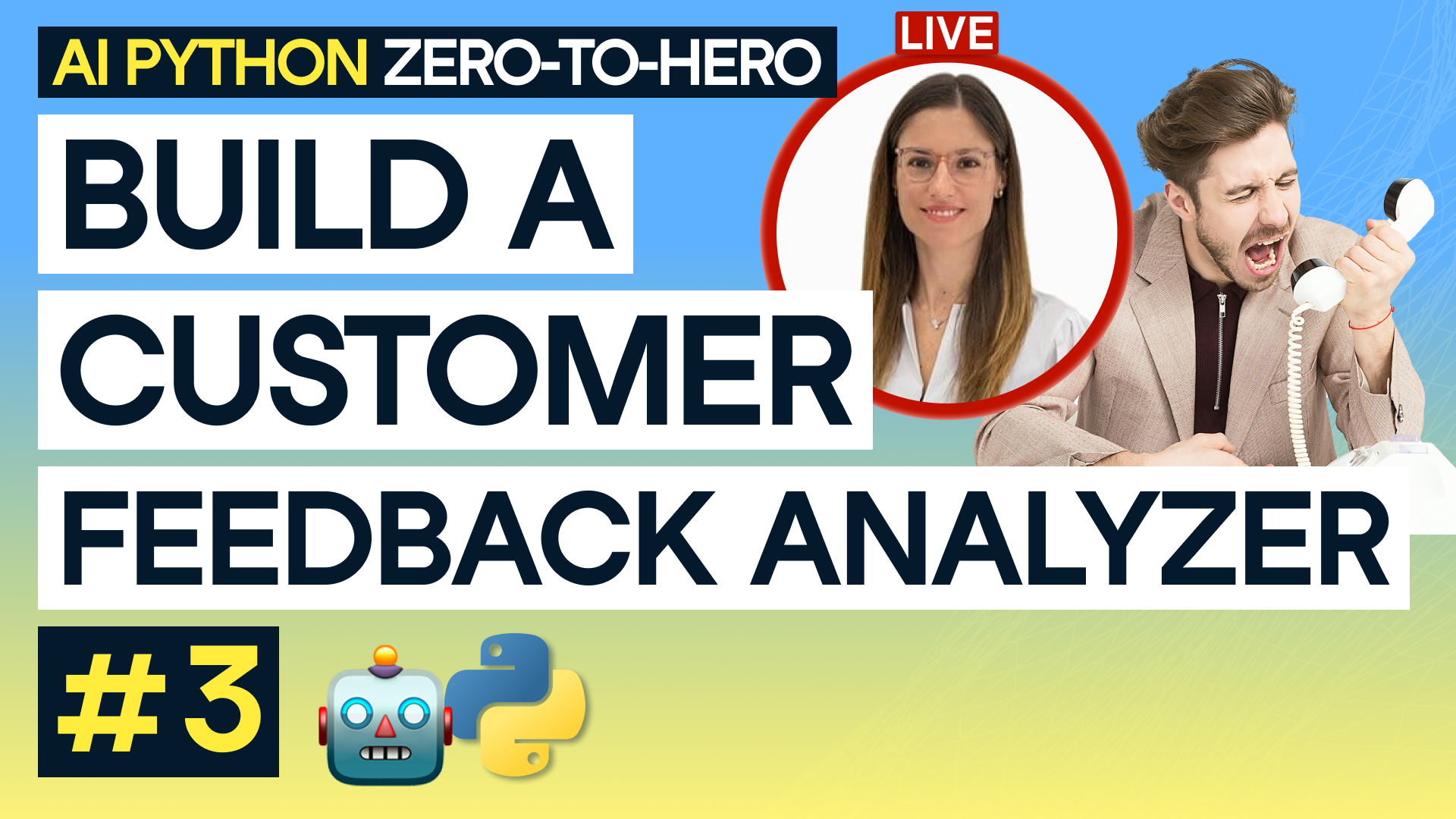 AI Python Zero-to-Hero: Build a Customer Feedback Analyzer | DataCamp