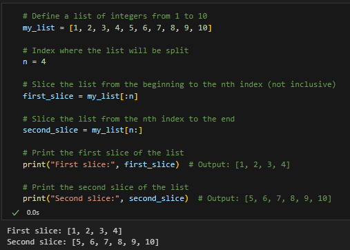 How to Split Lists in Python: Basic and Advanced Methods | DataCamp