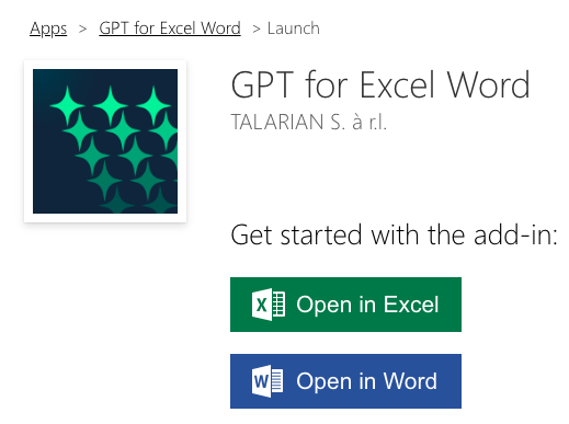 Instalar GPT para Excel