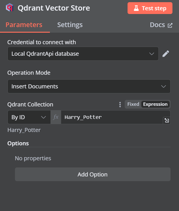 Adding the Qdrant Vector Store