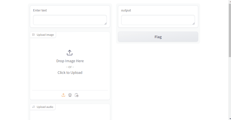 Một bản demo Gradio khác cho thấy cách dùng nhiều component