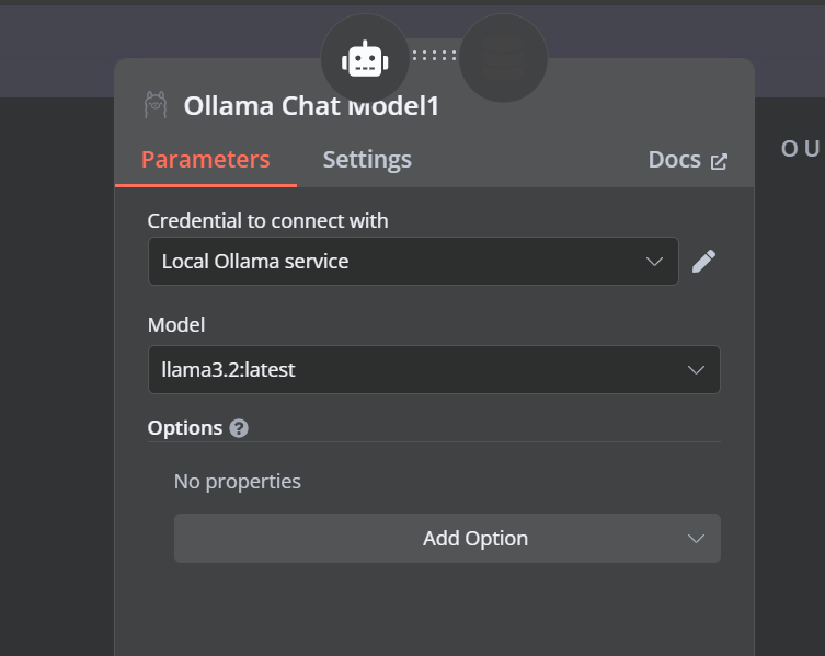 Ollama Chat model