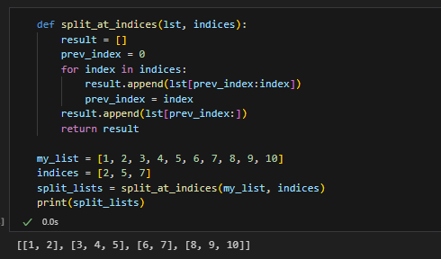 How to Split Lists in Python: Basic and Advanced Methods | DataCamp