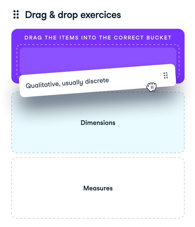 A screenshot of drag and drop