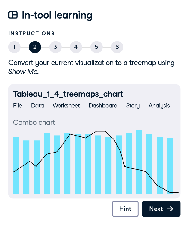 A screenshot of in tool learning