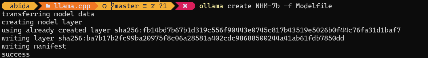 criando o modelo personalizado
