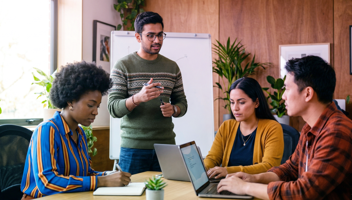 Blended learning that scales and sticks