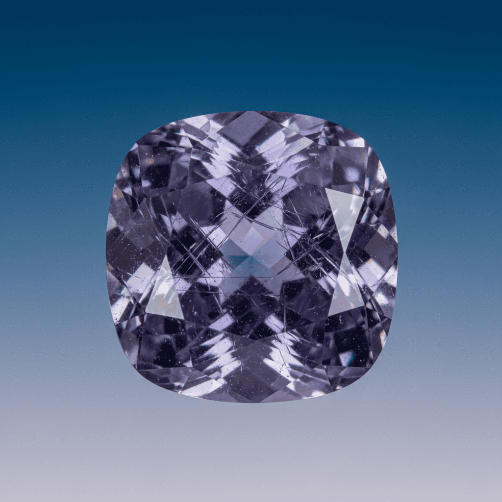 Rare tanzanite gemstone