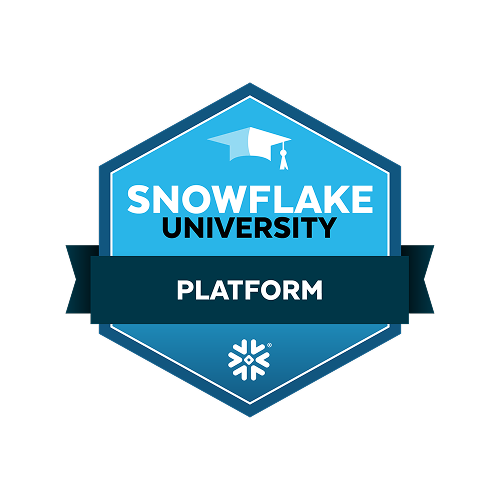 [LEGAL APPROVAL REQD] Snowflake University Badge logo
