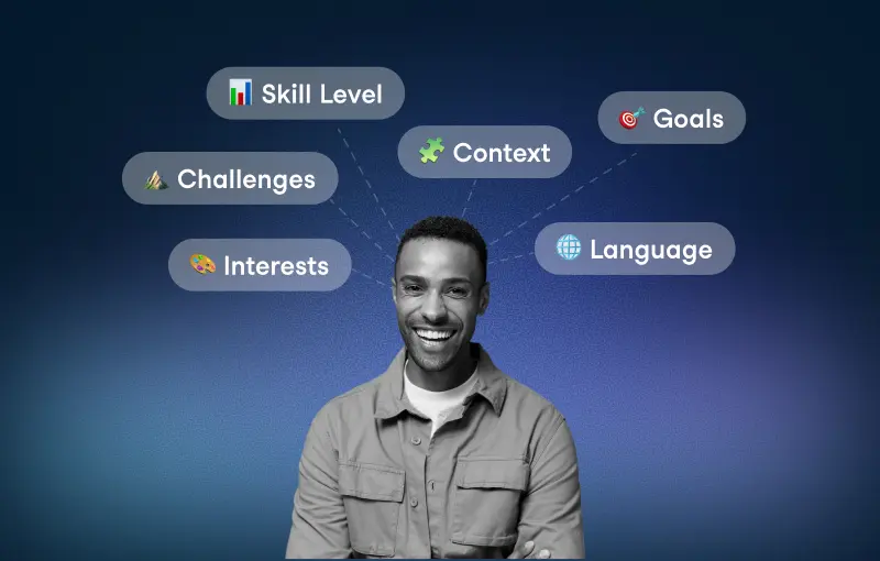 Photo of a person and a certificate of completion