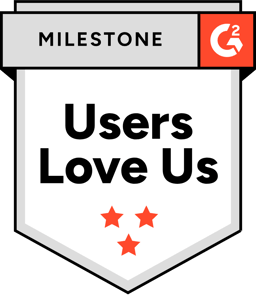G2 Badge | Users Love Us
