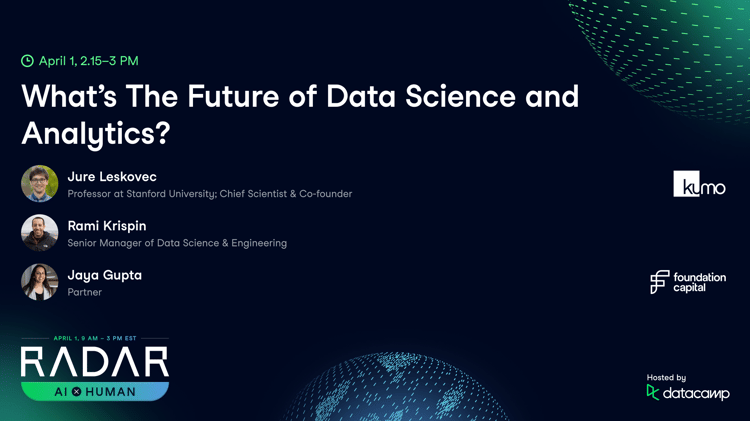 [RADAR AI x Human] What's Next? Rethinking Analytics for the AI-Human ...
