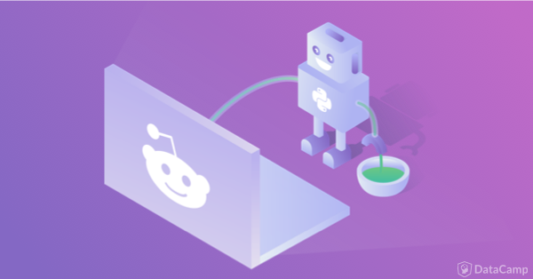 Scraping reddit illustration