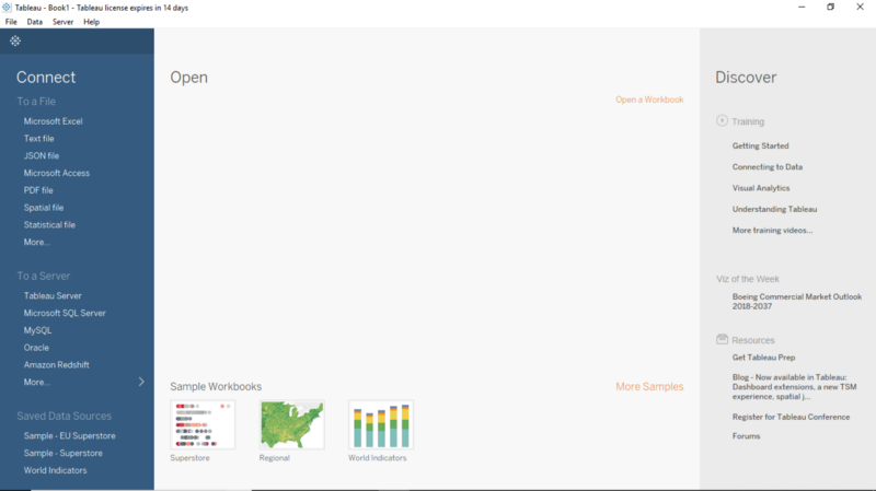 Tableau Public Screenshot