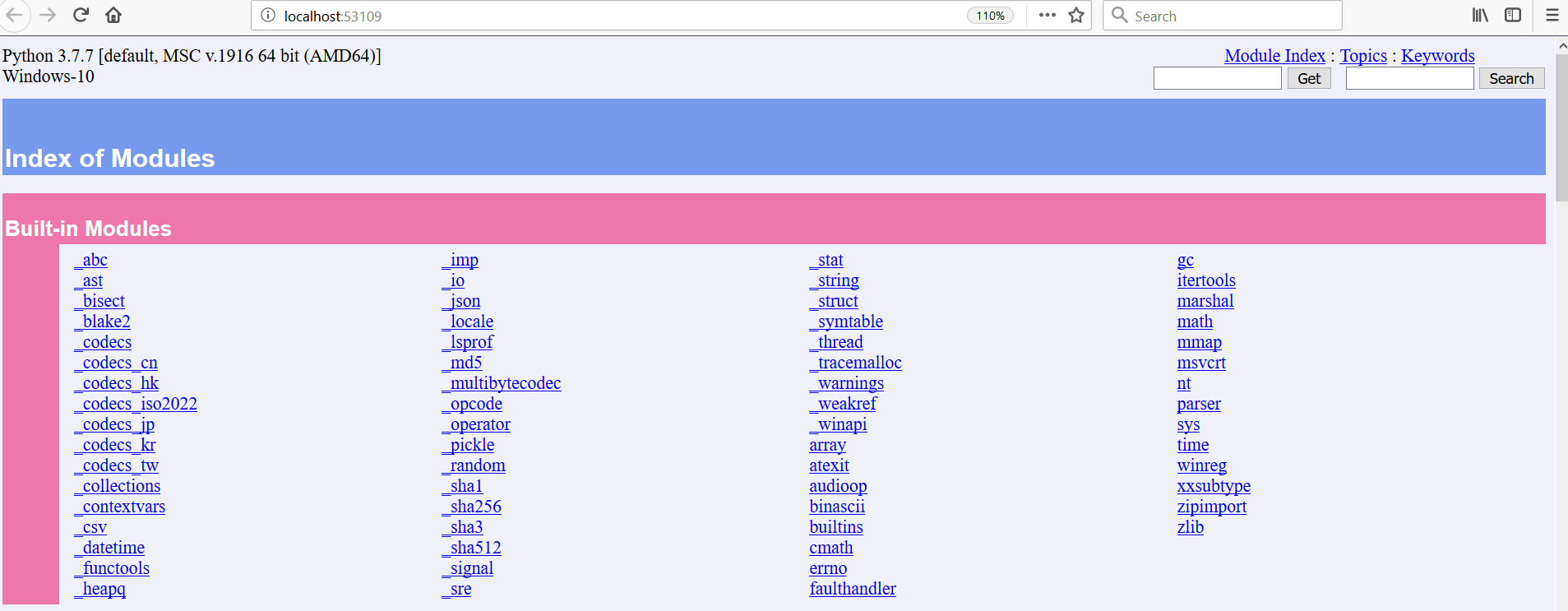 web browser