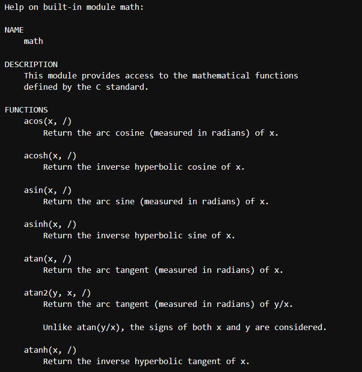 output