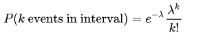 Poisson Distribution Function