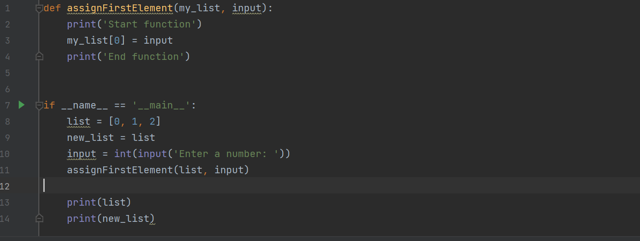 which contains the following code: