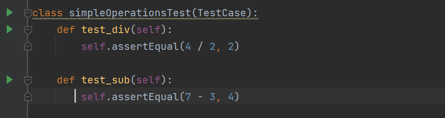 PyCharm run arrows 1